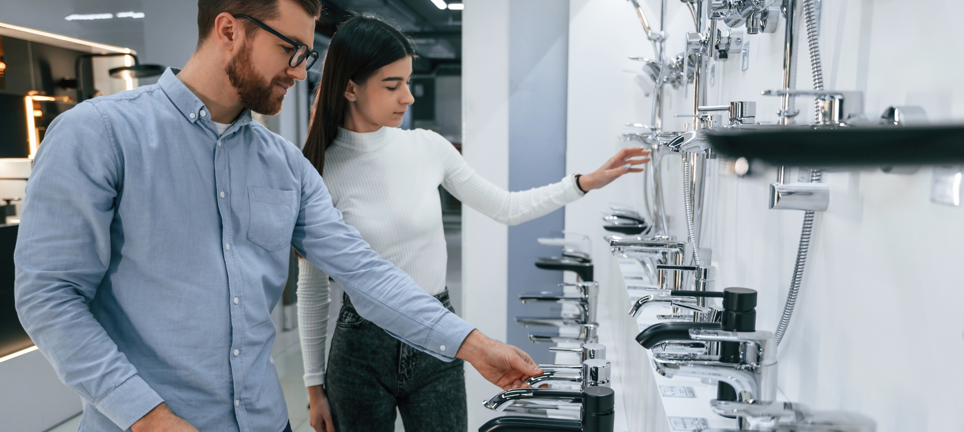 Sanitär Schauraum Klagenfurt – Armaturenauswahl bei Wank-Center